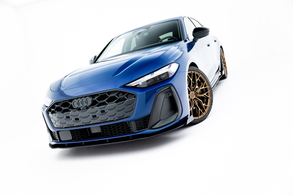 Maxton Design Street Pro Front Splitter + Flaps para Audi A5 S-Line / S5 Sedan / Avant B10 - imagen 1