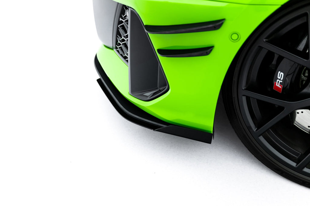 Maxton Design Street Pro Front Splitter + Flaps para Audi RS3 Sportback 8Y Facelift - imagen 7