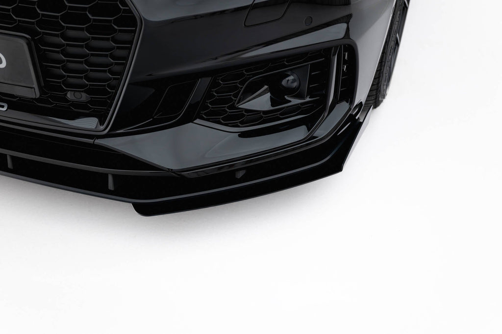 Maxton Design Street Pro Front Splitter + Flaps para Audi RS5 Coupe / Sportback F5 - imagen 3