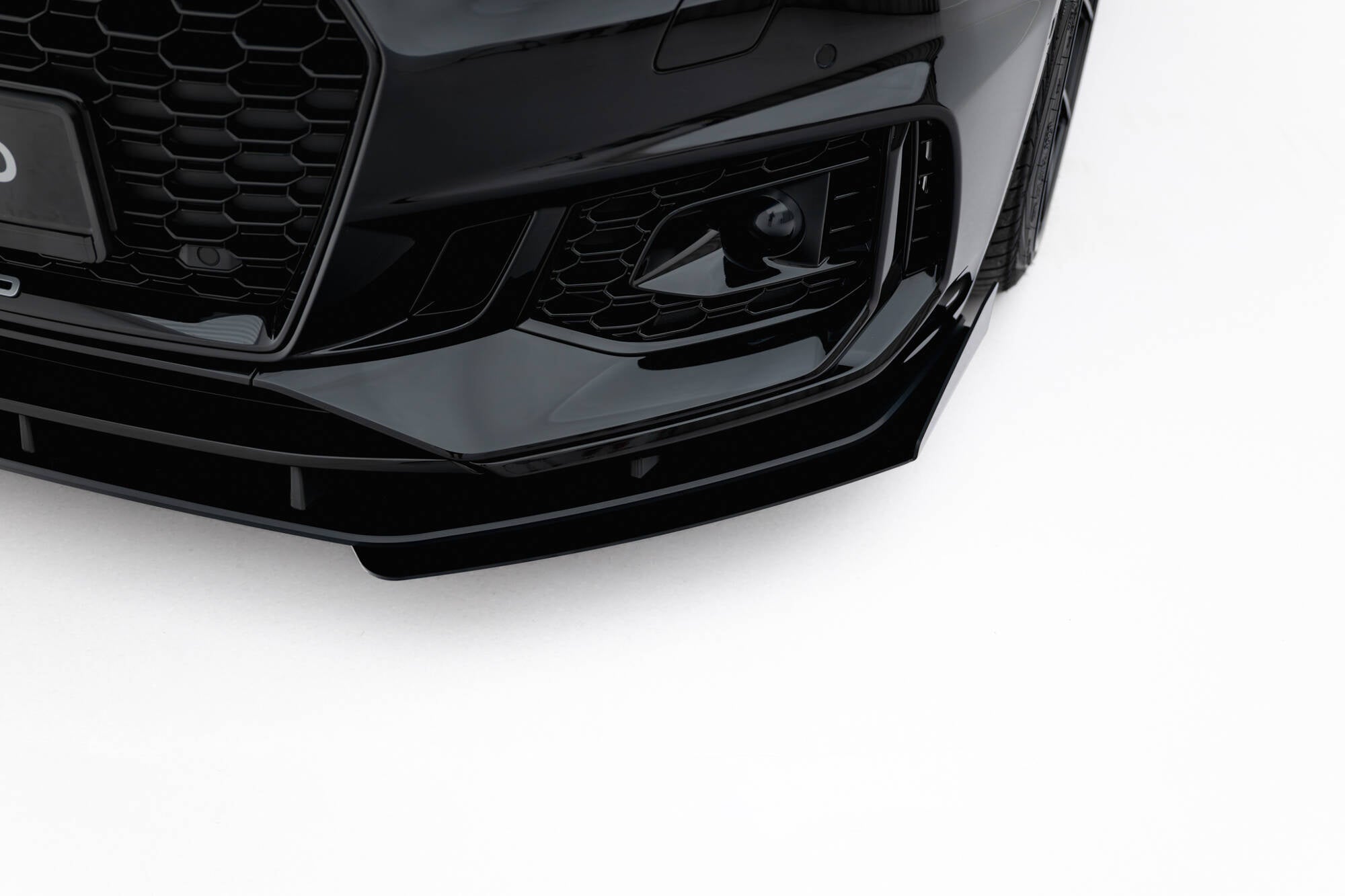 Maxton Design Street Pro Front Splitter + Flaps para Audi RS5 Coupe / Sportback F5 - imagen 3