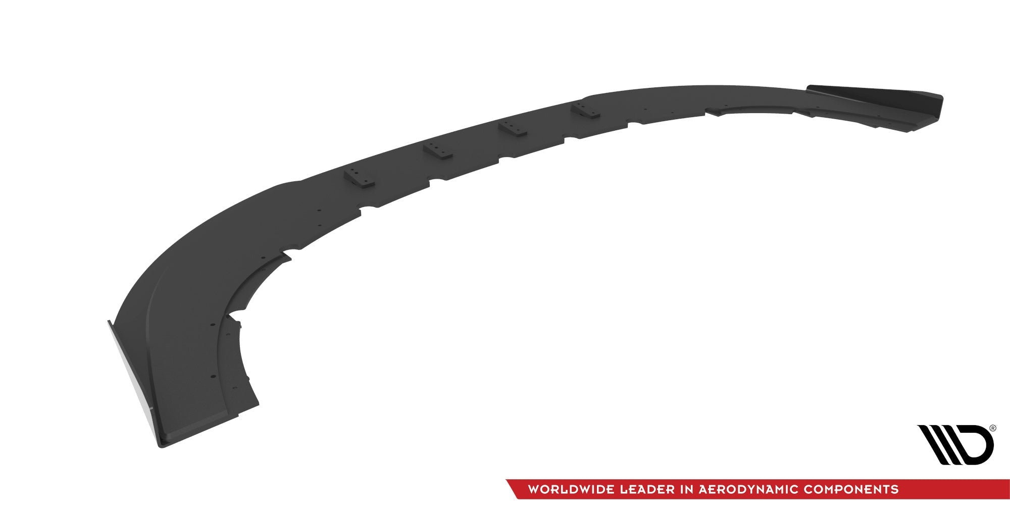 Maxton Design Street Pro Front Splitter + Flaps para Audi RS6 Avant C6 - imagen 5