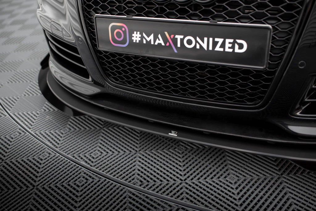 Maxton Design Street Pro Front Splitter + Flaps para Audi RS6 Avant C6 - imagen 3