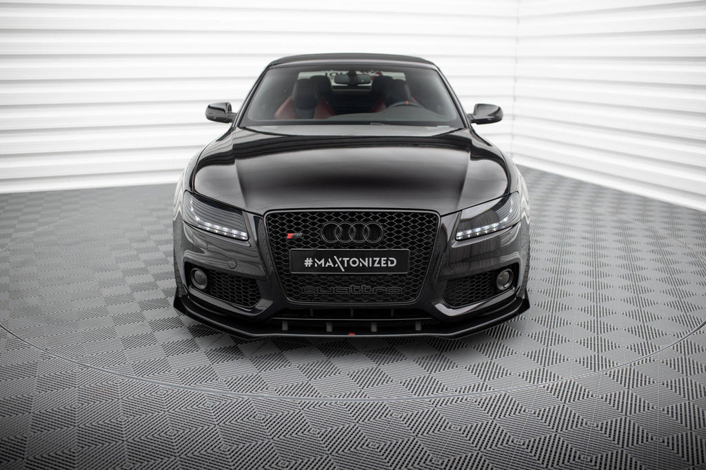 Maxton Design Street Pro Front Splitter + Flaps para Audi S5 / A5 S-Line 8T - imagen 2