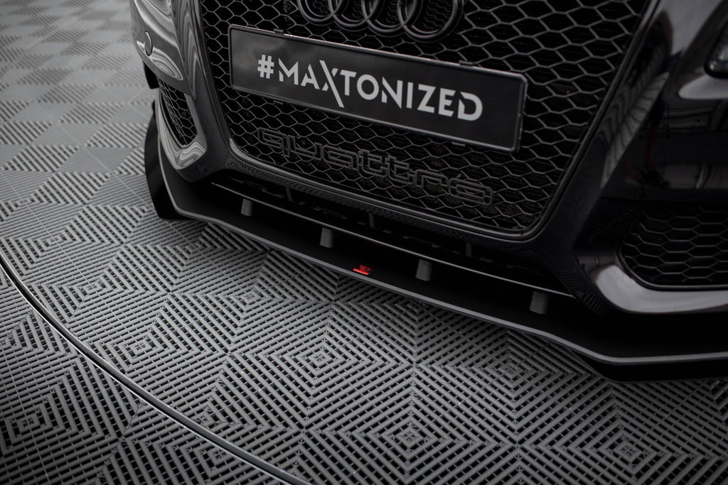 Maxton Design Street Pro Front Splitter + Flaps para Audi S5 / A5 S-Line 8T - imagen 3