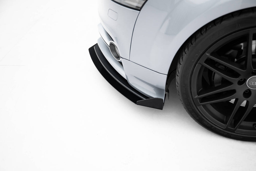 Maxton Design Street Pro Front Splitter + Flaps para Audi TT S / TT S-Line 8J Facelift - imagen 3