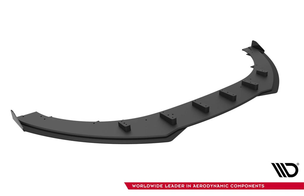 Maxton Design Street Pro Front Splitter + Flaps para Audi TT S / TT S-Line 8J Facelift - imagen 6