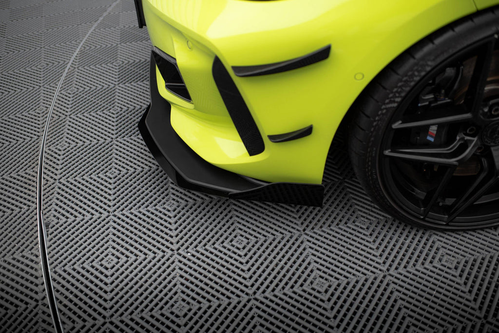 Maxton Design Street Pro Front Splitter + Flaps para BMW 1 M-Pack / M135i / 128ti F40 - imagen 4