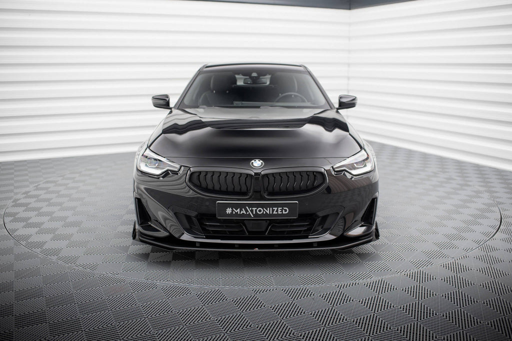 Maxton Design Street Pro Front Splitter + Flaps para BMW 2 Coupe G42 - imagen 2