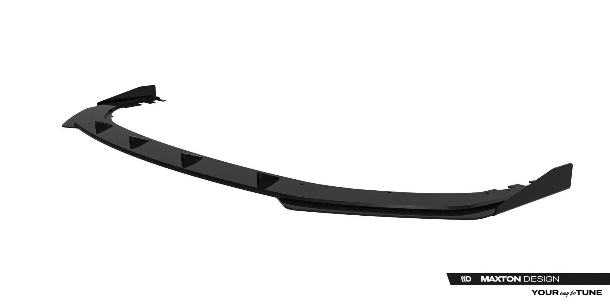 Maxton Design Street Pro Front Splitter + Flaps para BMW 2 M-Pack / M235i Gran Coupe F74 - imagen 8
