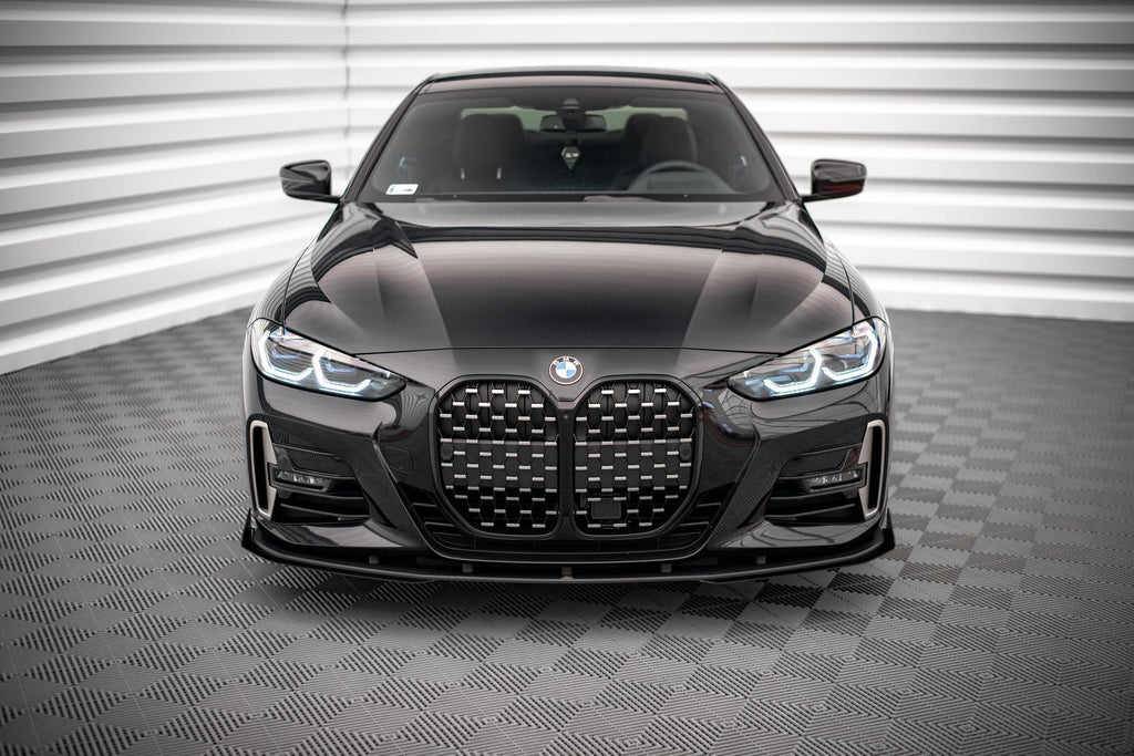 Maxton Design Street Pro Front Splitter + Flaps para BMW 4 M-Pack / M440i G22 / G23 / G22 Facelift / G23 Facelift - imagen 2