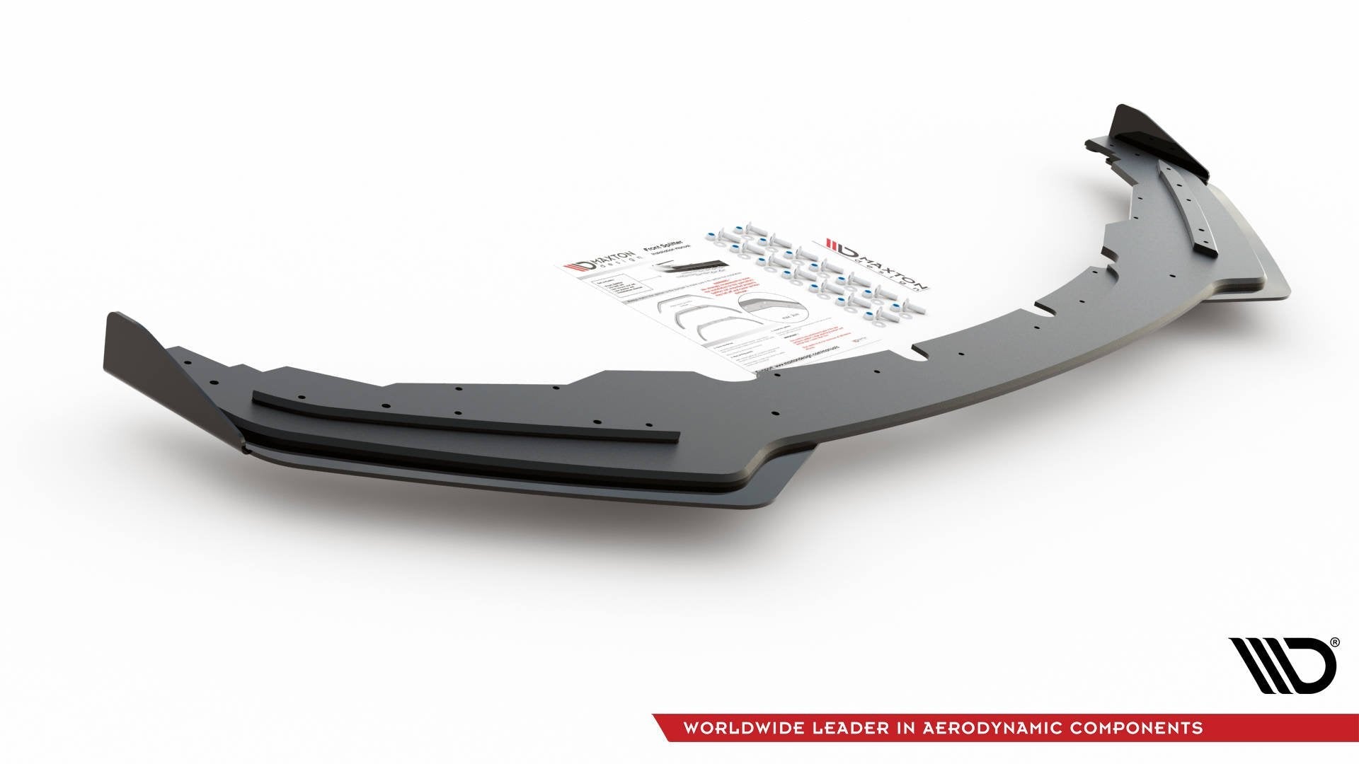 Maxton Design Street Pro Front Splitter + Flaps para BMW M135i F20 - imagen 5