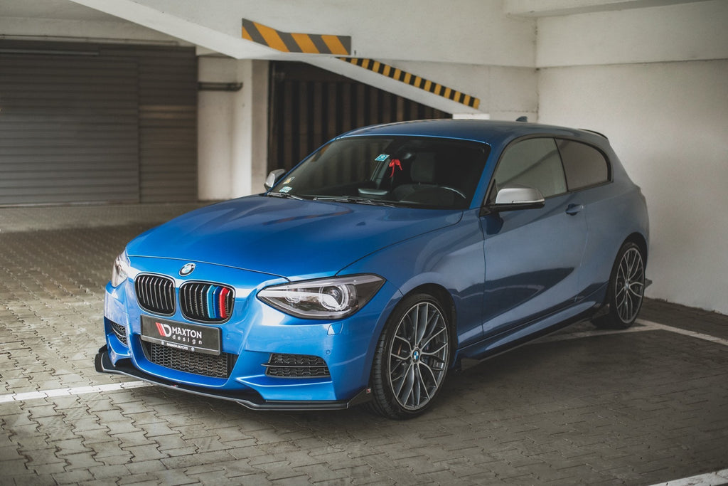 Maxton Design Street Pro Front Splitter + Flaps para BMW M135i F20 - imagen 3