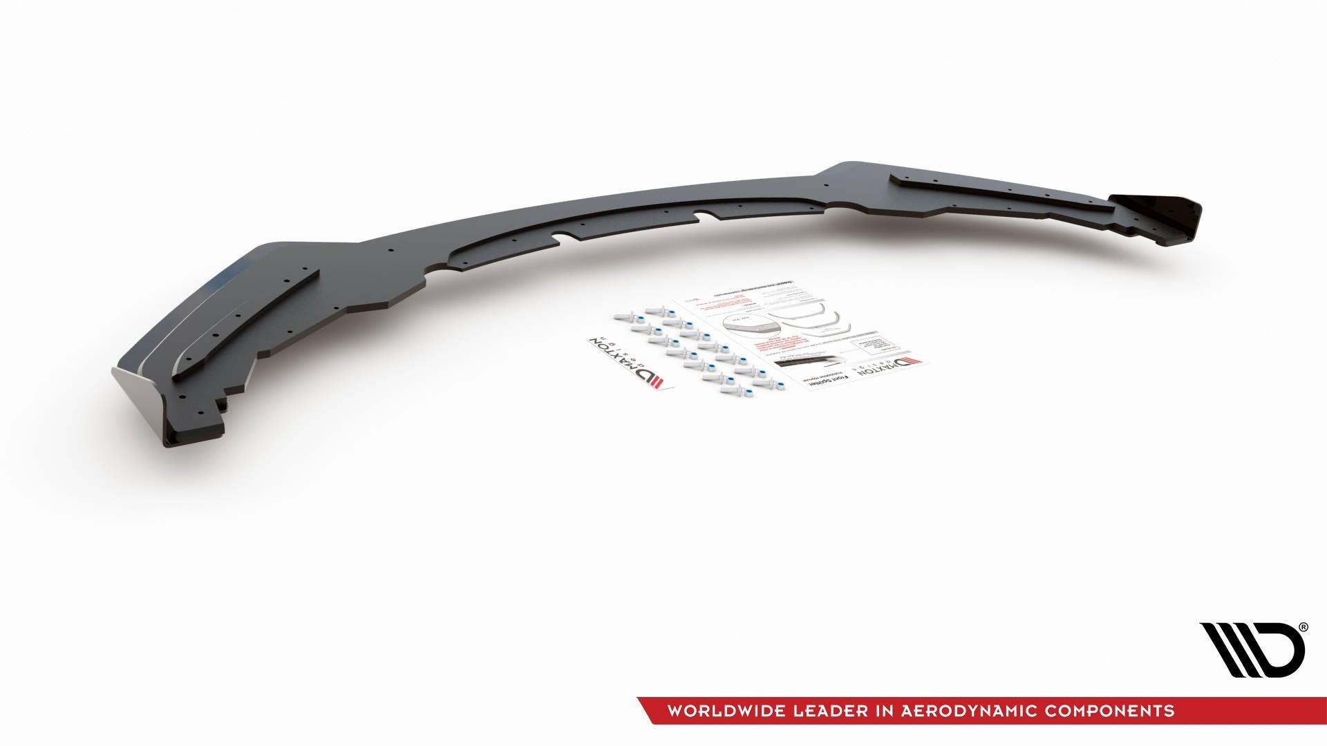 Maxton Design Street Pro Front Splitter + Flaps para BMW M135i F20 - imagen 6