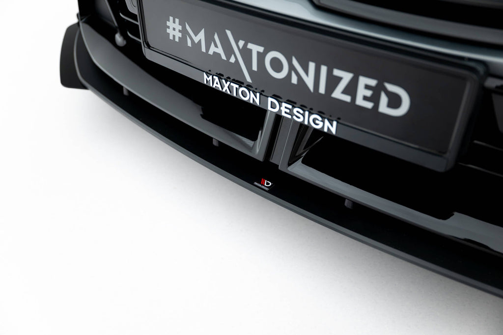 Maxton Design Street Pro Front Splitter + Flaps para BMW M135i F70 - imagen 2