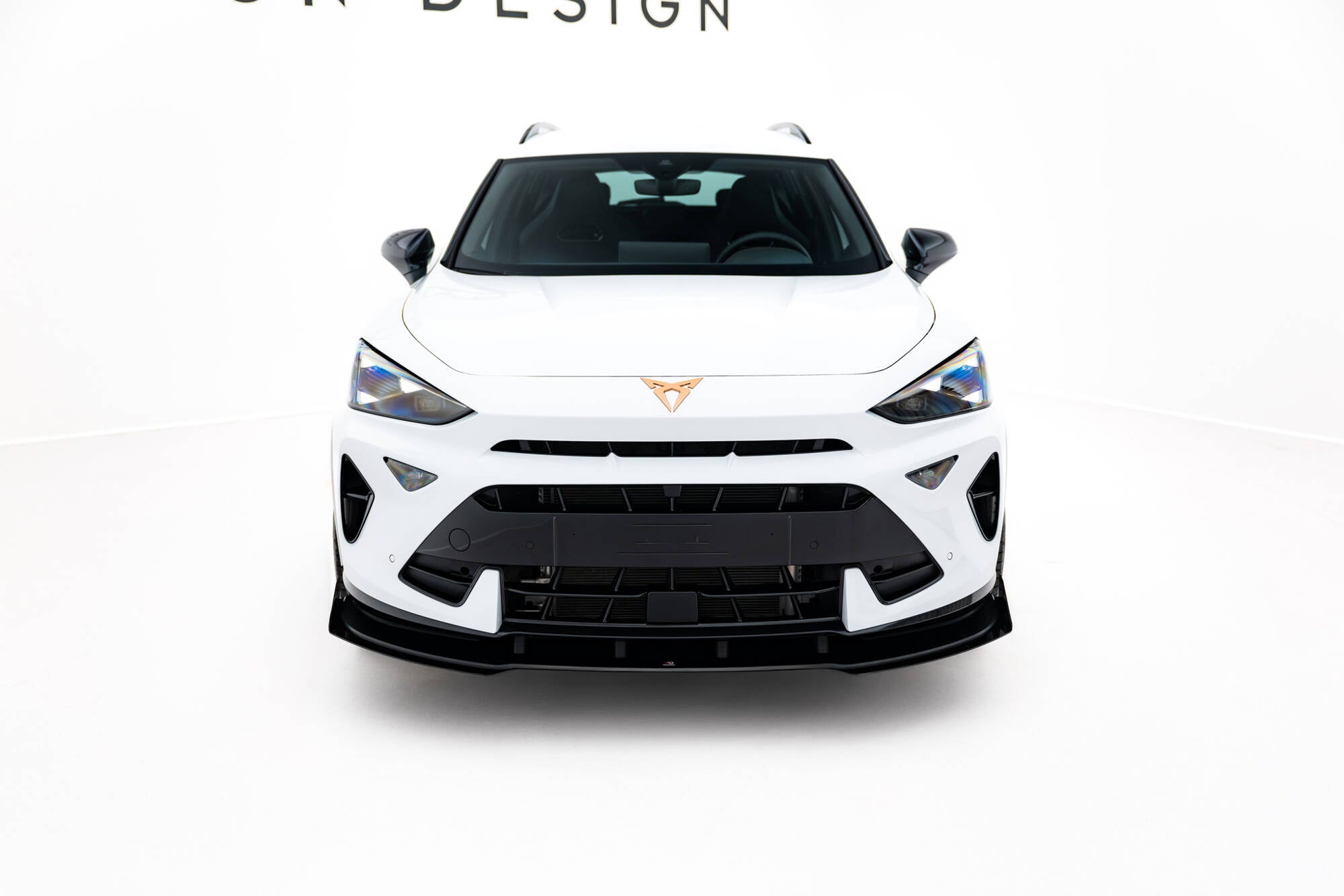 Maxton Design Street Pro Front Splitter + Flaps para Cupra Formentor Mk1 Facelift - imagen 2