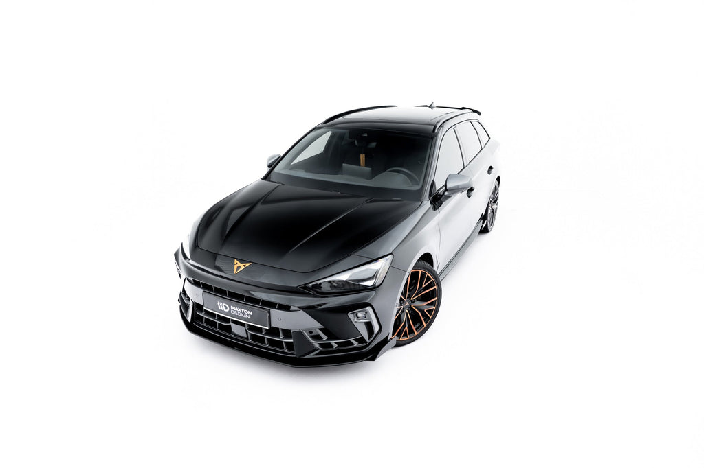 Maxton Design Street Pro Front Splitter + Flaps para Cupra Leon ST Mk1 Facelift - imagen 5