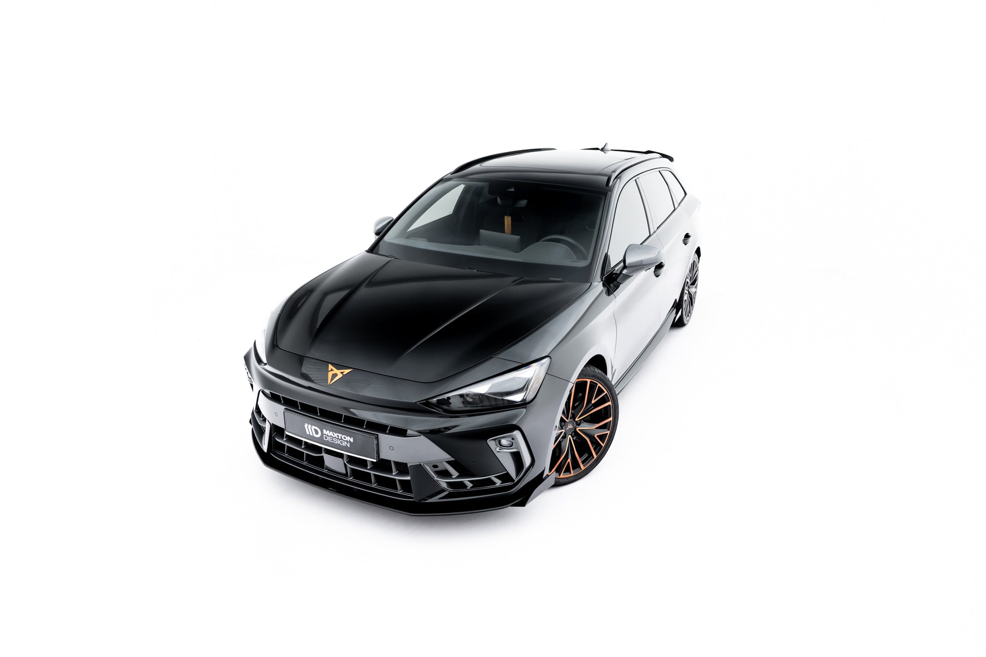 Maxton Design Street Pro Front Splitter + Flaps para Cupra Leon ST Mk1 Facelift - imagen 5