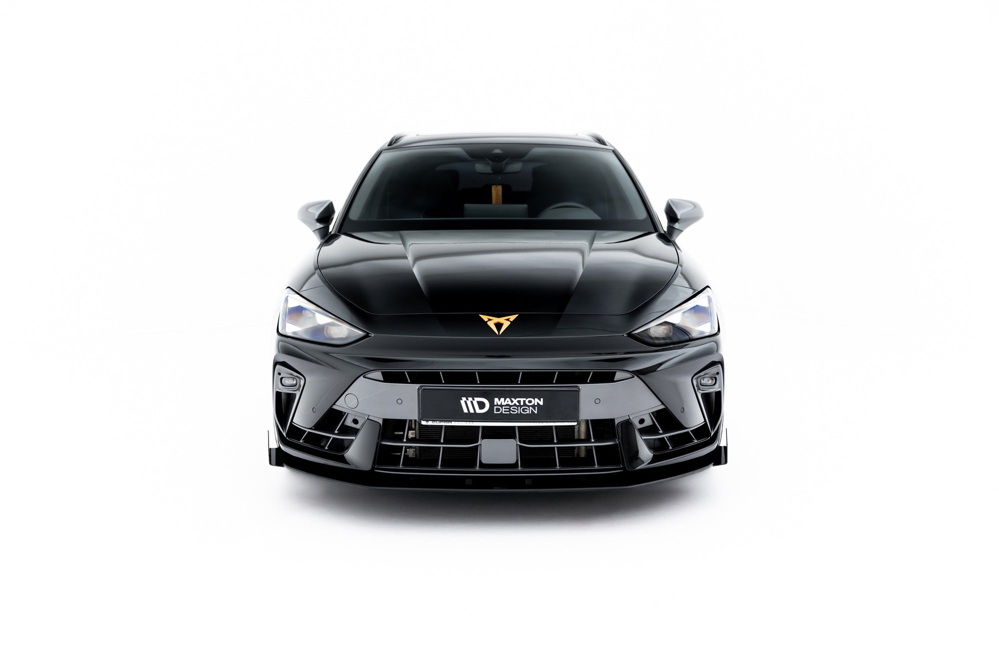 Maxton Design Street Pro Front Splitter + Flaps para Cupra Leon ST Mk1 Facelift - imagen 2