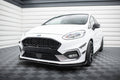Maxton Design Street Pro Front Splitter + Flaps para Ford Fiesta Mk8 ST / ST-Line - imagen 1