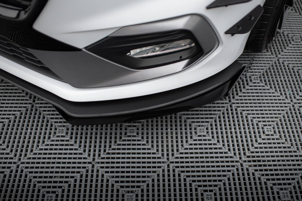 Maxton Design Street Pro Front Splitter + Flaps para Ford Fiesta Mk8 ST / ST-Line - imagen 4