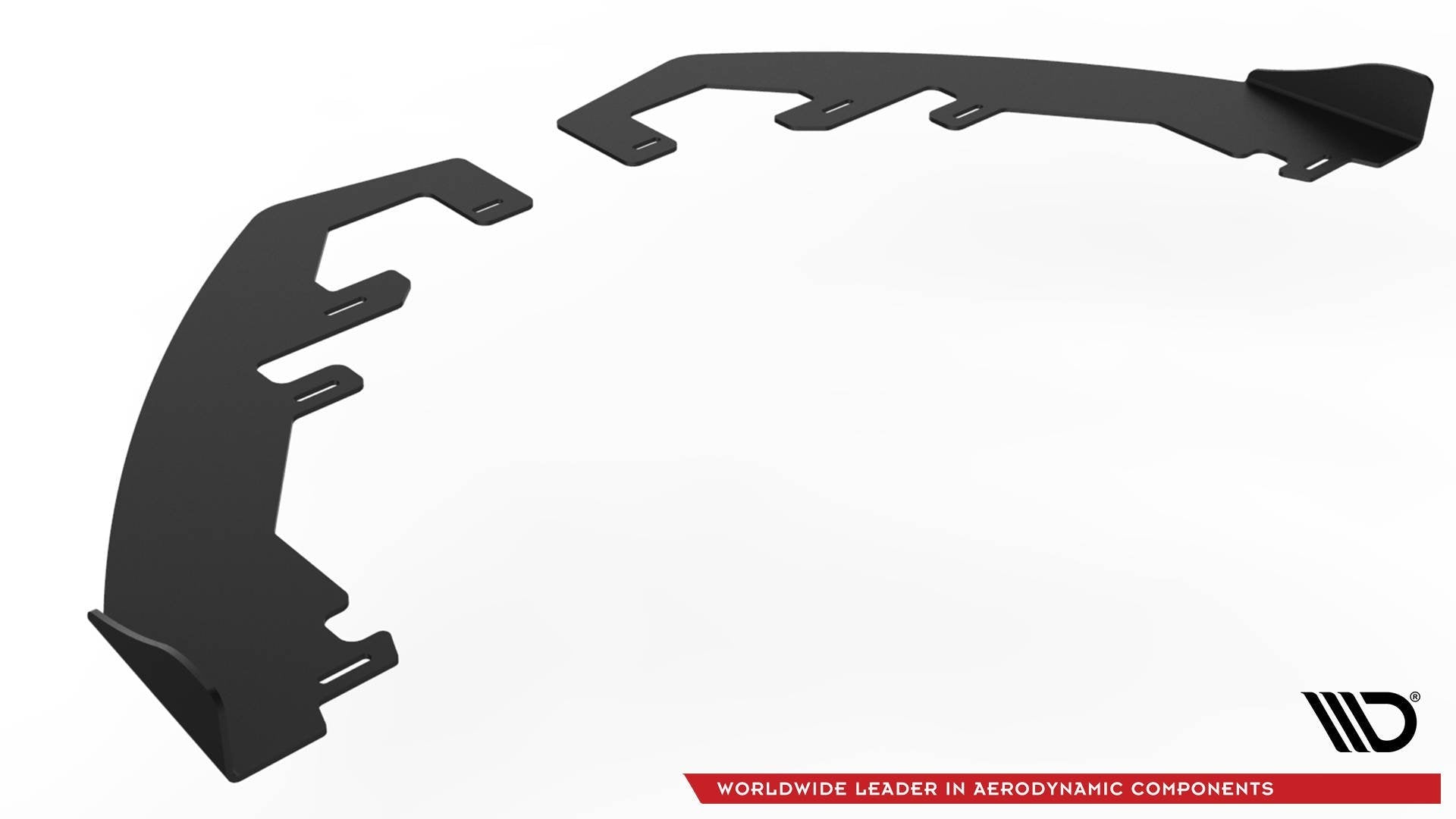 Maxton Design Street Pro Front Splitter + Flaps para Ford Fiesta Mk8 ST / ST-Line - imagen 7