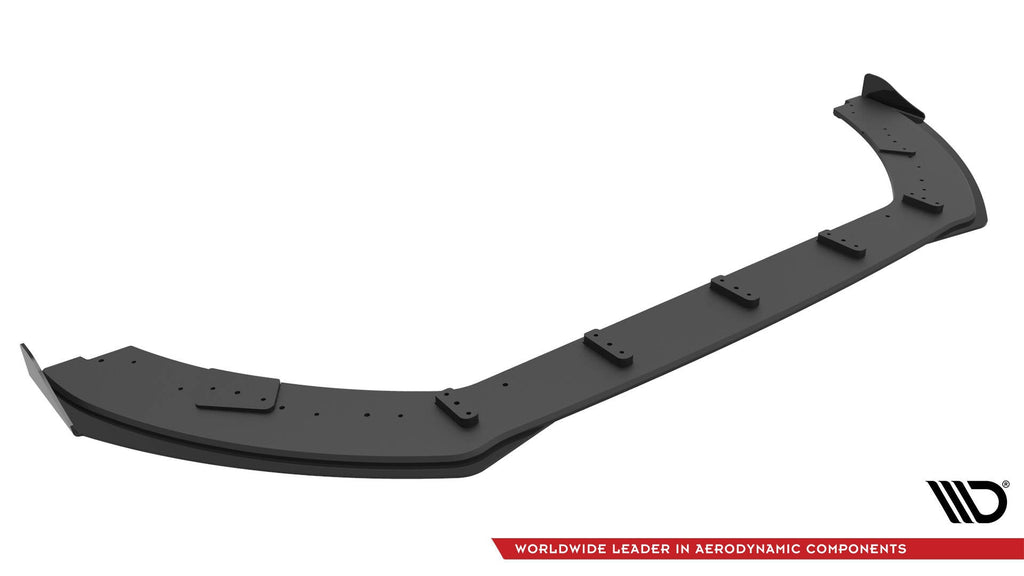 Maxton Design Street Pro Front Splitter + Flaps para Ford Fiesta ST Mk8 Facelift - imagen 5