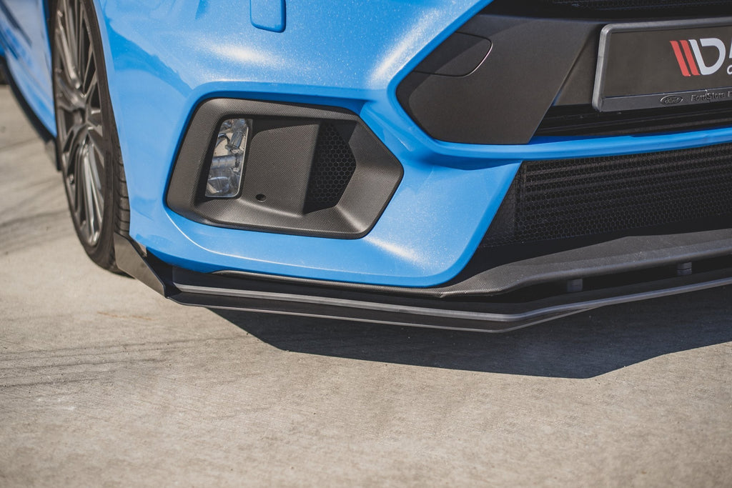 Maxton Design Street Pro Front Splitter + Flaps para Ford Focus RS Mk3 - imagen 4