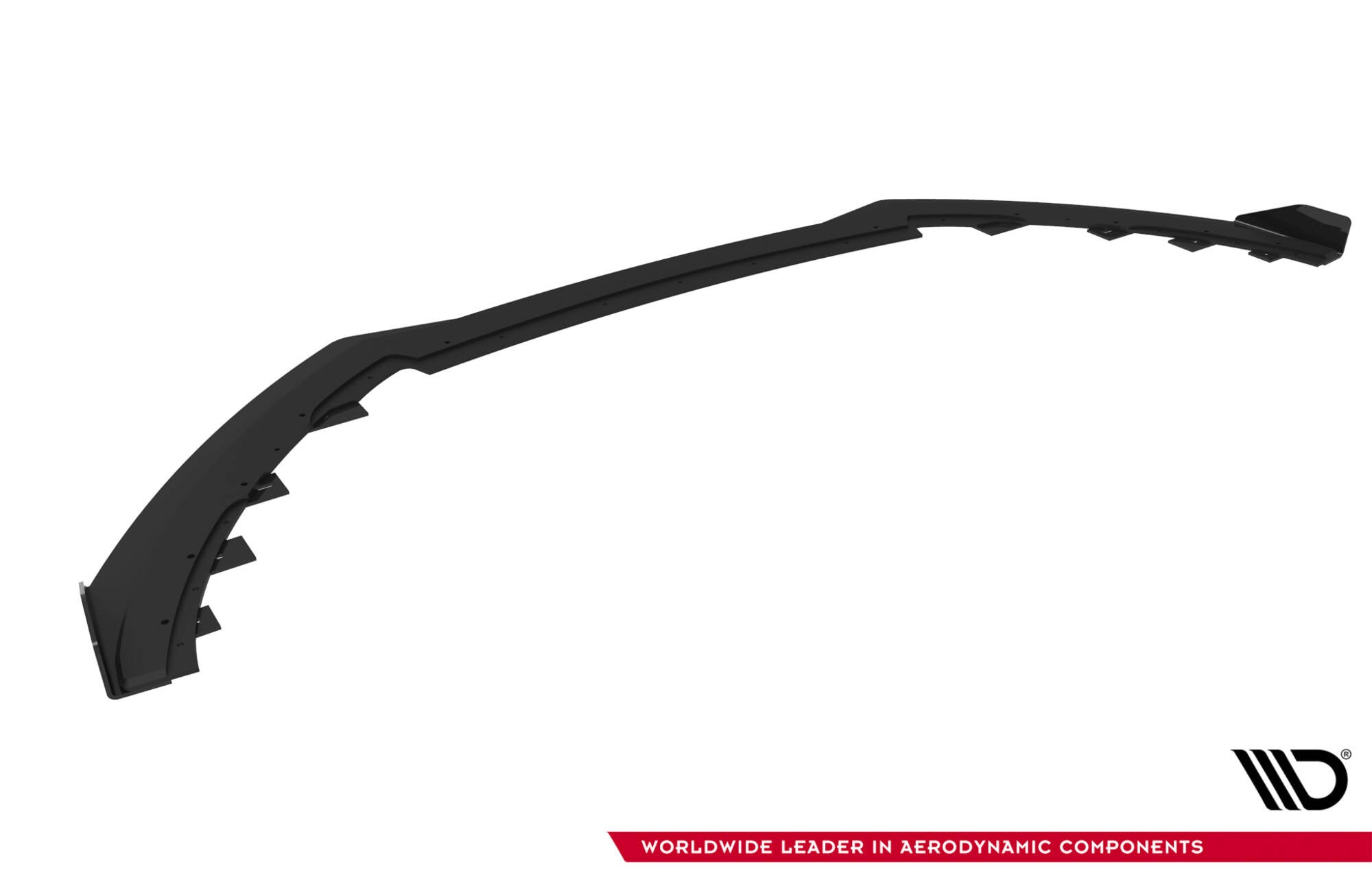 Maxton Design Street Pro Front Splitter + Flaps para Ford Focus ST Mk3 Facelift - imagen 7