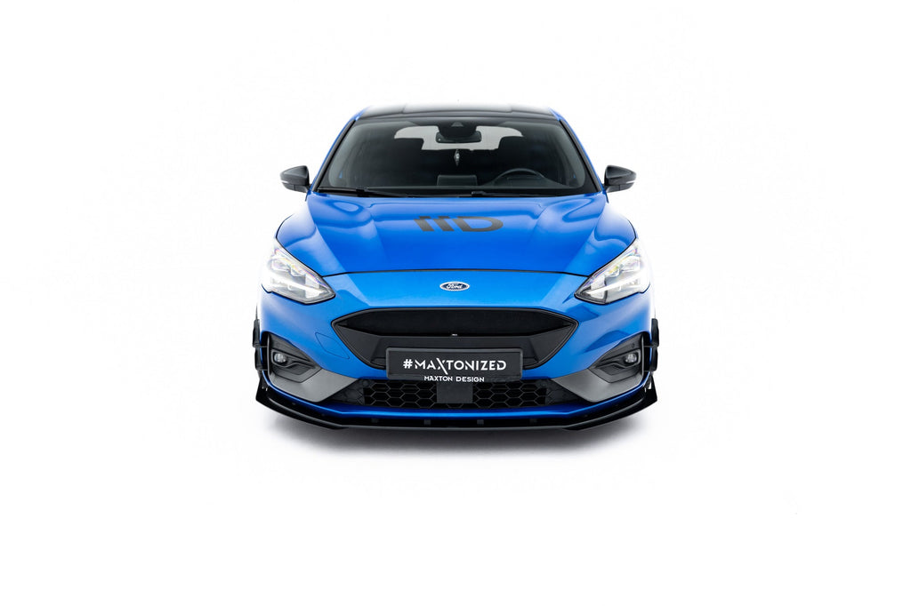 Maxton Design Street Pro Front Splitter + Flaps para Ford Focus ST / ST-Line Mk4 - imagen 4