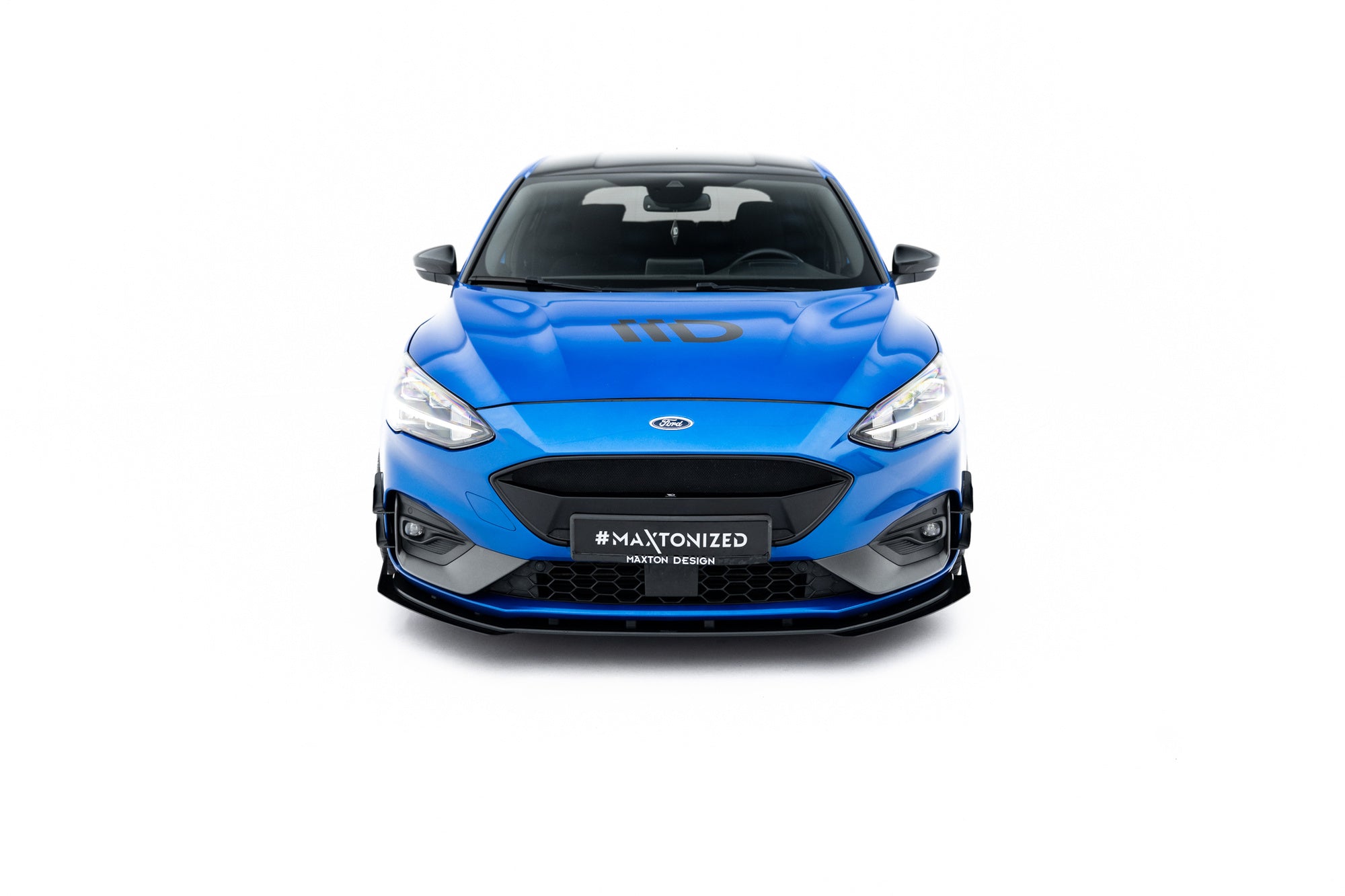 Maxton Design Street Pro Front Splitter + Flaps para Ford Focus ST / ST-Line Mk4 - imagen 4