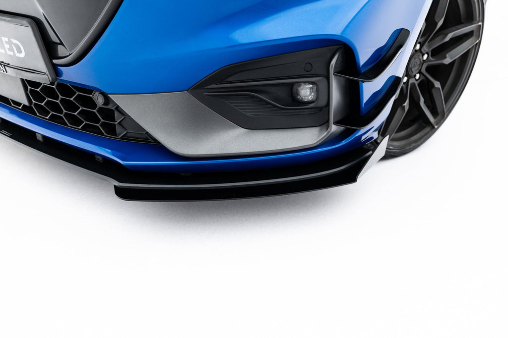 Maxton Design Street Pro Front Splitter + Flaps para Ford Focus ST / ST-Line Mk4 - imagen 5