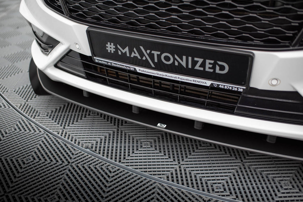 Maxton Design Street Pro Front Splitter + Flaps para Ford Mondeo Sport Mk5 Facelift / Fusion Sport Mk2 Facelift - imagen 3