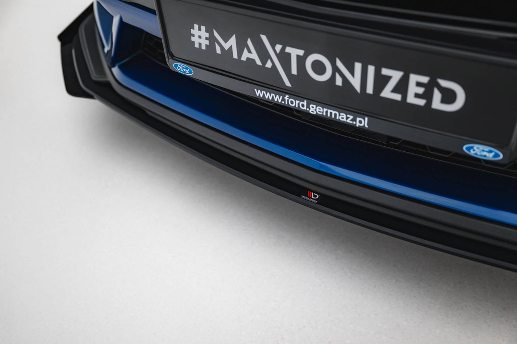 Maxton Design Street Pro Front Splitter + Flaps para Ford Mustang GT Mk7 - imagen 3