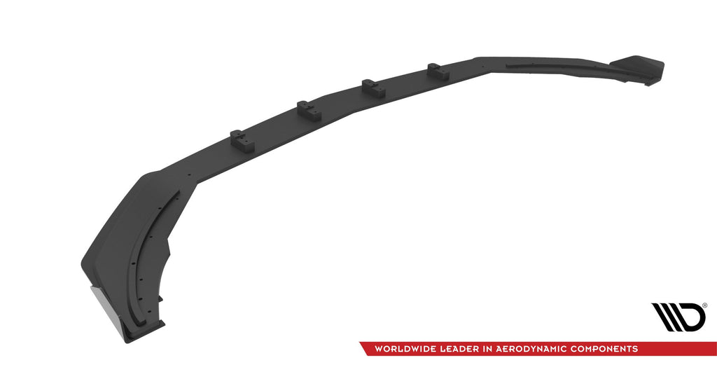 Maxton Design Street Pro Front Splitter + Flaps para Mercedes A35 AMG / AMG-Line Aero Pack W177 - imagen 4