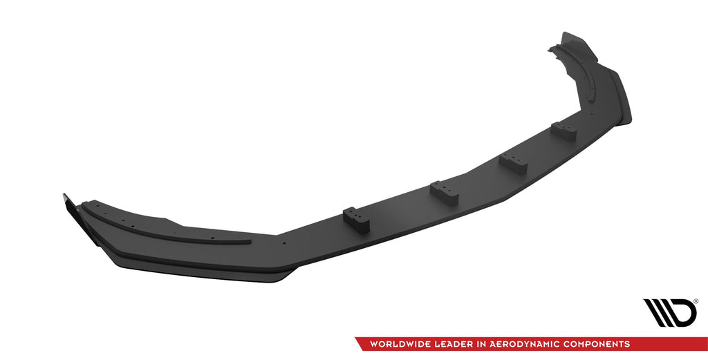 Maxton Design Street Pro Front Splitter + Flaps para Mercedes A35 AMG / AMG-Line Aero Pack W177 - imagen 5