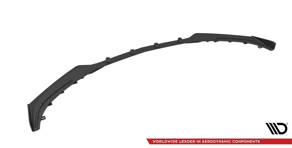 Maxton Design Street Pro Front Splitter + Flaps para Mercedes-AMG C63 Sedan / Estate W205 Facelift - imagen 5