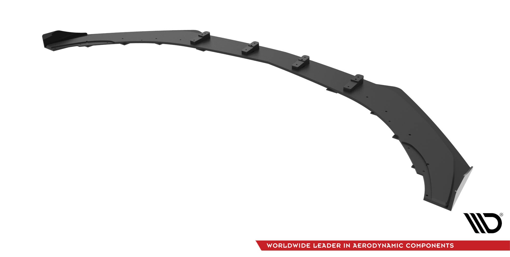 Maxton Design Street Pro Front Splitter + Flaps para Mercedes-AMG CLA 45 Aero C117 Facelift - imagen 6