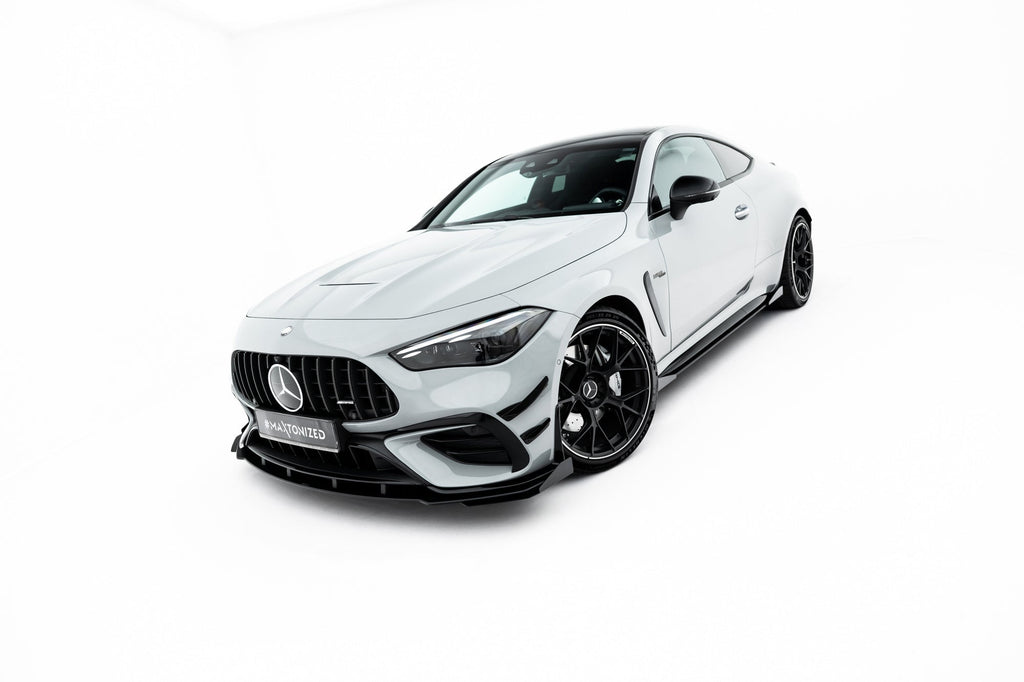 Maxton Design Street Pro Front Splitter + Flaps para Mercedes-AMG CLE 53 Aero C236 - imagen 3