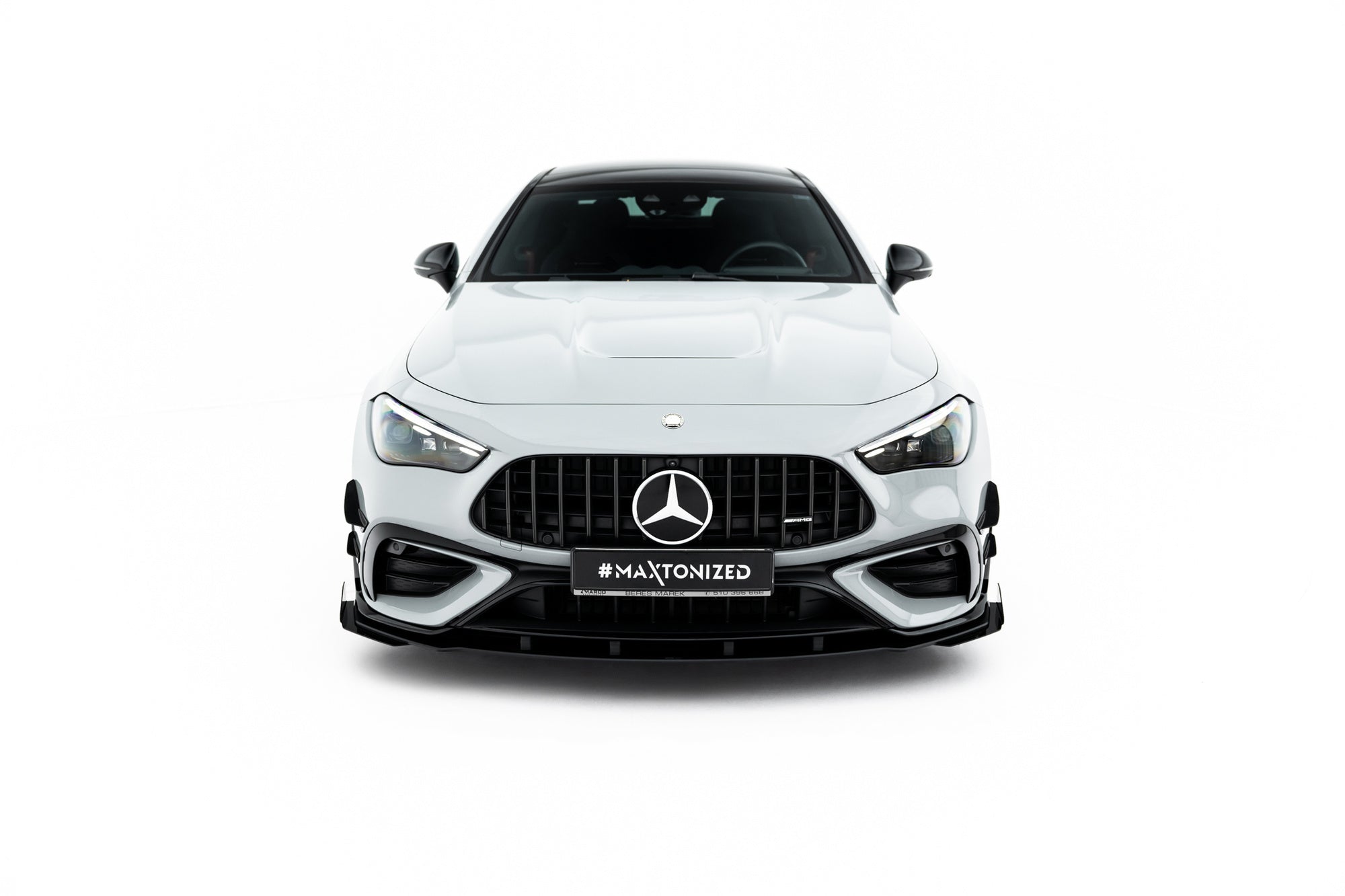 Maxton Design Street Pro Front Splitter + Flaps para Mercedes-AMG CLE 53 Aero C236 - imagen 5