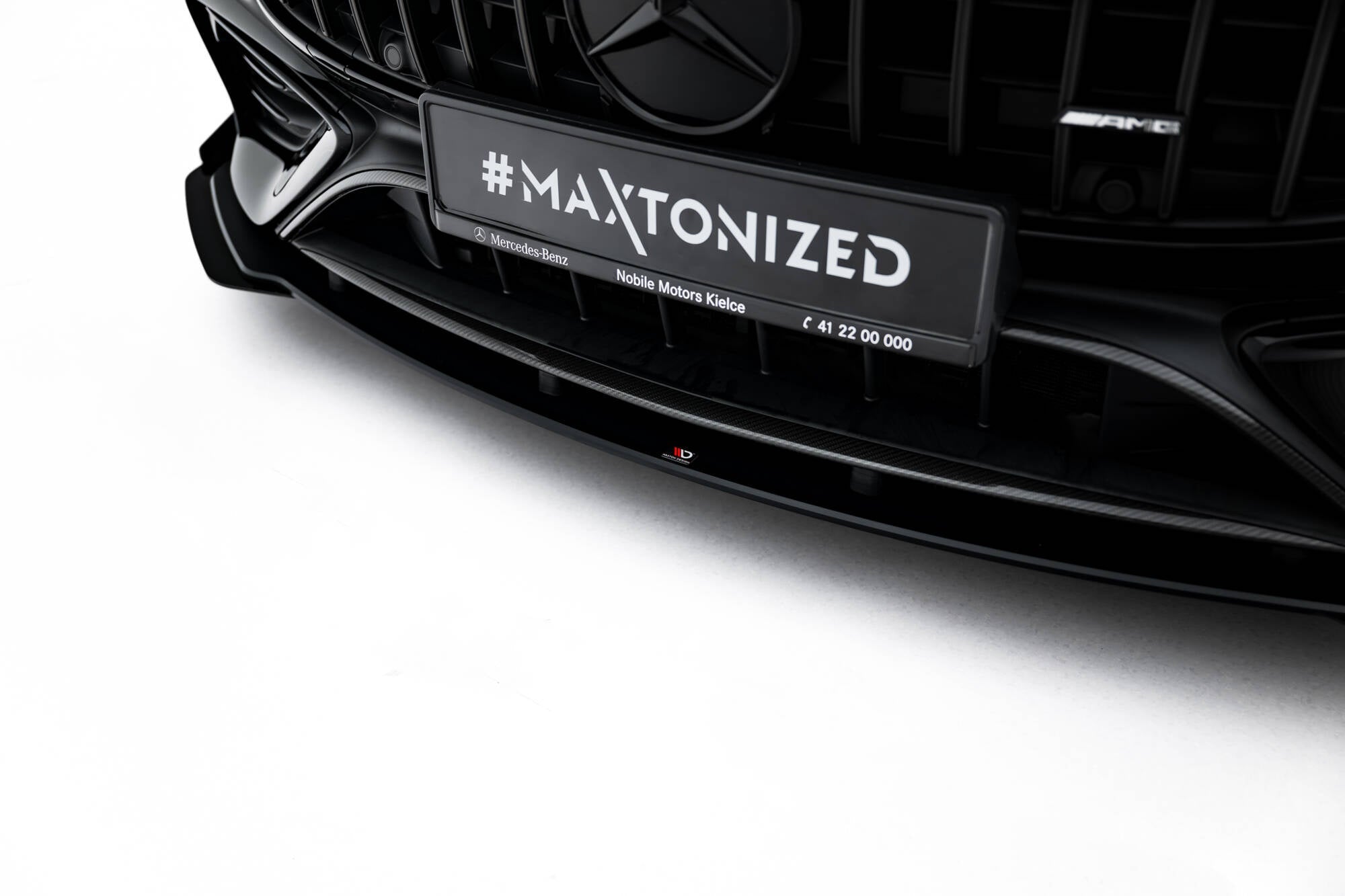 Maxton Design Street Pro Front Splitter + Flaps para Mercedes-AMG CLE 53 C236 - imagen 3