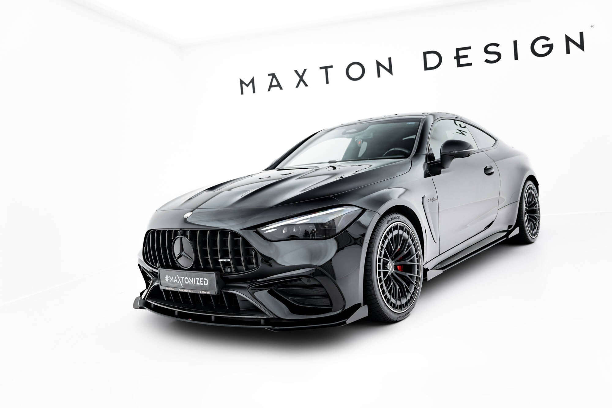 Maxton Design Street Pro Front Splitter + Flaps para Mercedes-AMG CLE 53 C236 - imagen 4