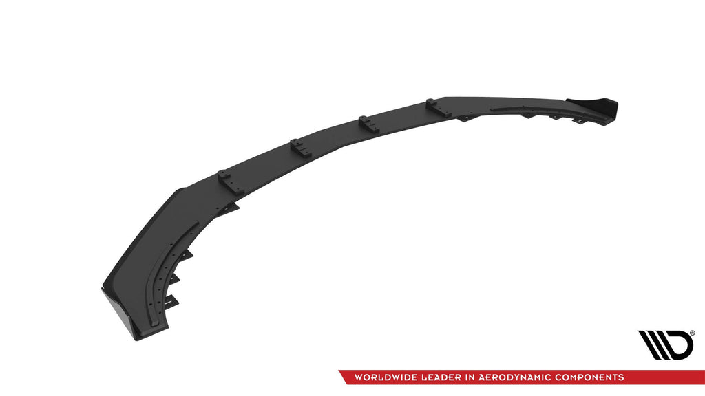 Maxton Design Street Pro Front Splitter + Flaps para Mercedes-Benz A 45 AMG Aero W176 Facelift - imagen 8