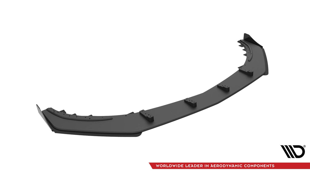 Maxton Design Street Pro Front Splitter + Flaps para Mercedes-Benz A 45 AMG Aero W176 Facelift - imagen 7