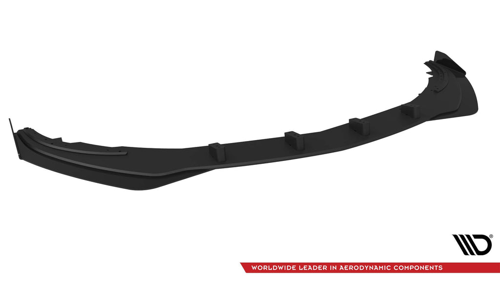 Maxton Design Street Pro Front Splitter + Flaps para Mercedes-Benz A AMG-Line W176 Facelift - imagen 4