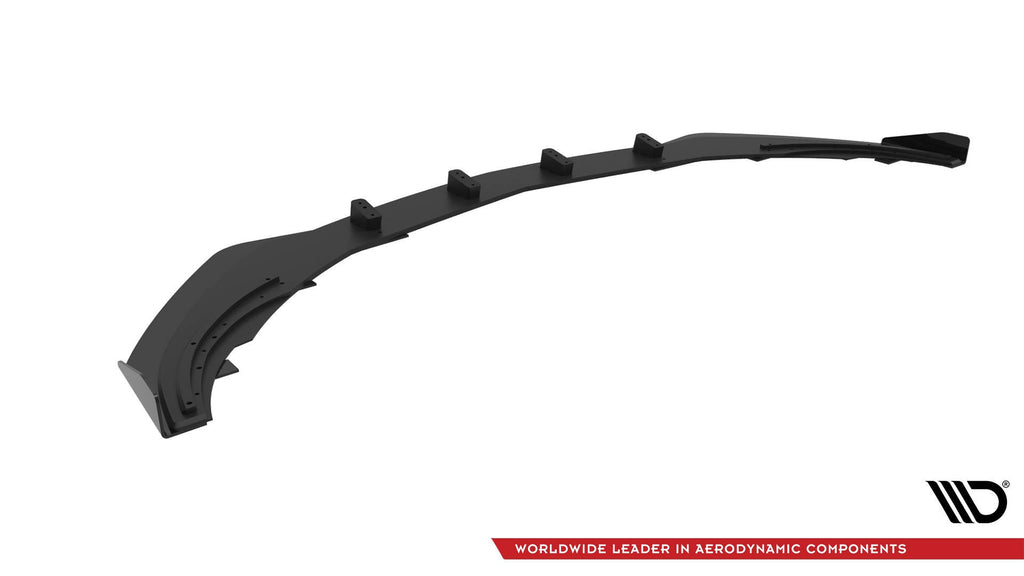 Maxton Design Street Pro Front Splitter + Flaps para Mercedes-Benz A AMG-Line W176 Facelift - imagen 5