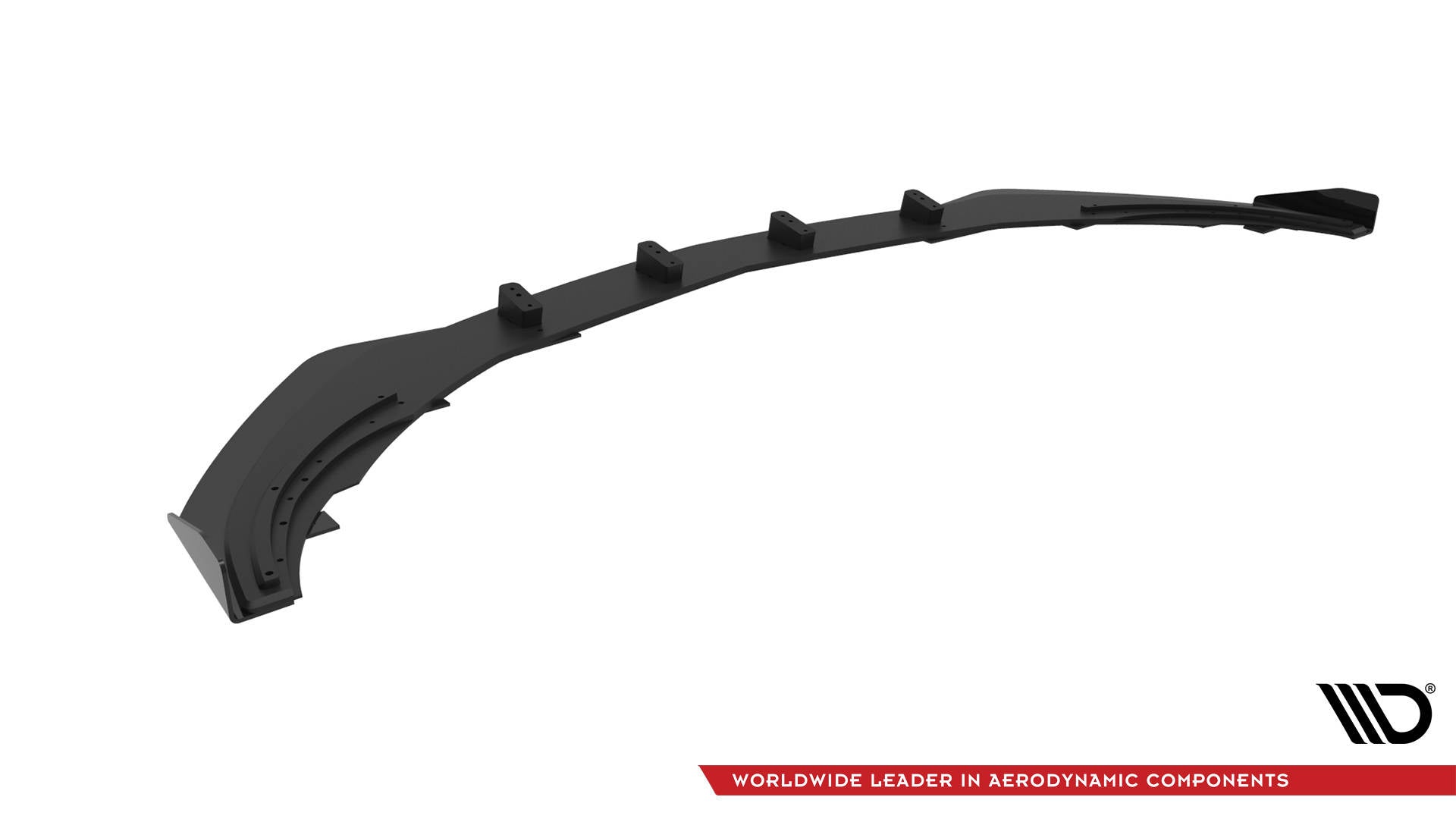 Maxton Design Street Pro Front Splitter + Flaps para Mercedes-Benz A AMG-Line W176 Facelift - imagen 5