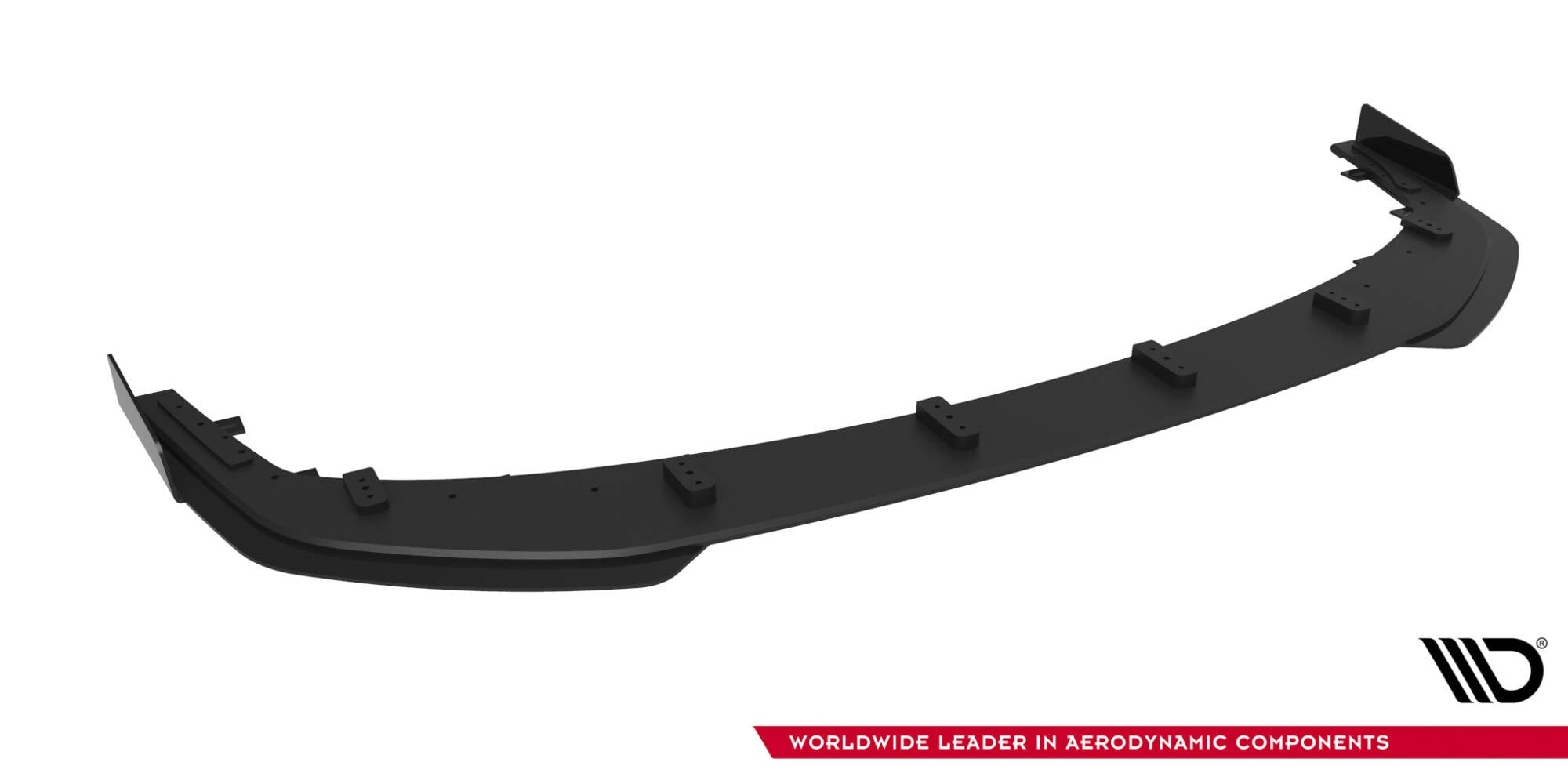 Maxton Design Street Pro Front Splitter + Flaps para Mitsubishi Lancer EVO X - imagen 4