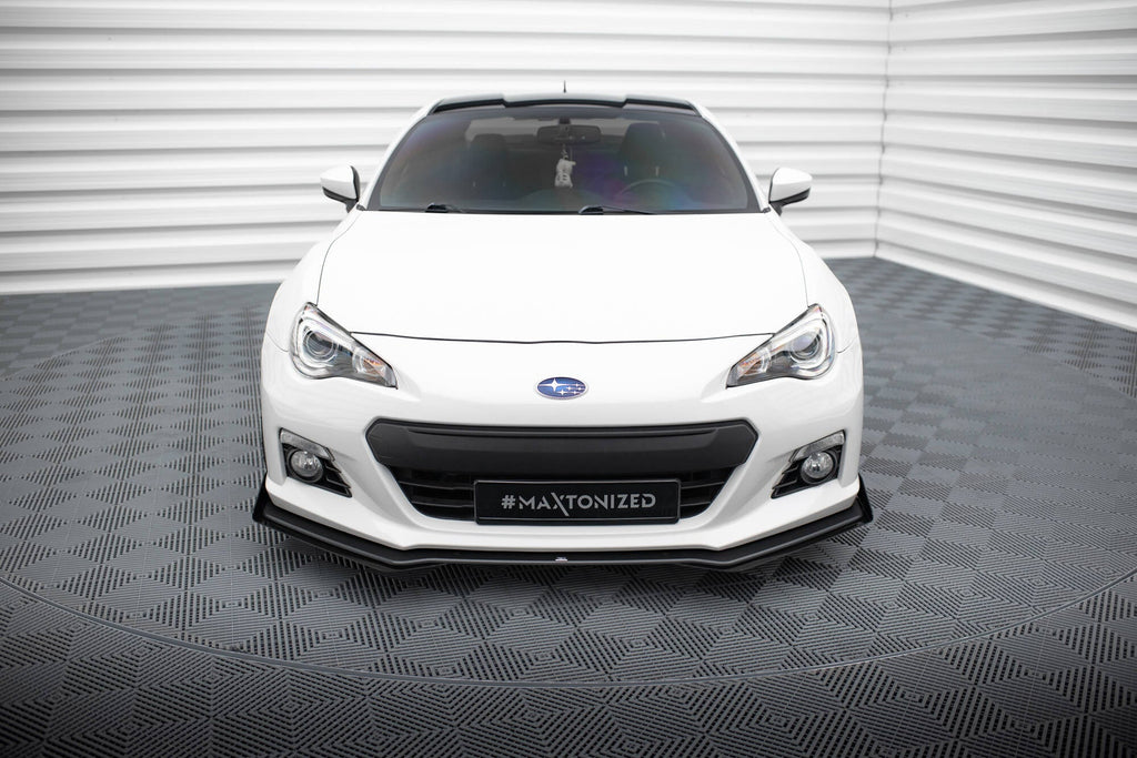 Maxton Design Street Pro Front Splitter V.1 + Flaps para Subaru BRZ Mk1 - imagen 2