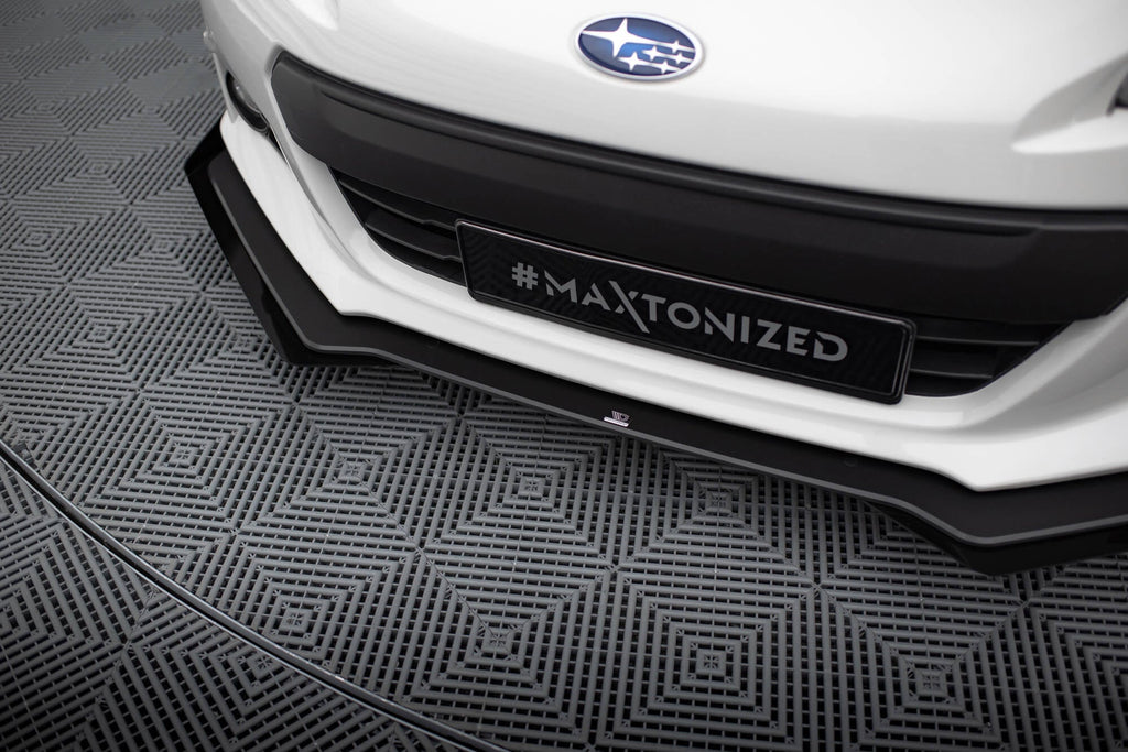 Maxton Design Street Pro Front Splitter V.1 + Flaps para Subaru BRZ Mk1 - imagen 3