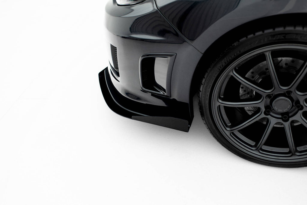 Maxton Design Street Pro Front Splitter + Flaps para Subaru Impreza WRX STI Mk3 Facelift - imagen 5
